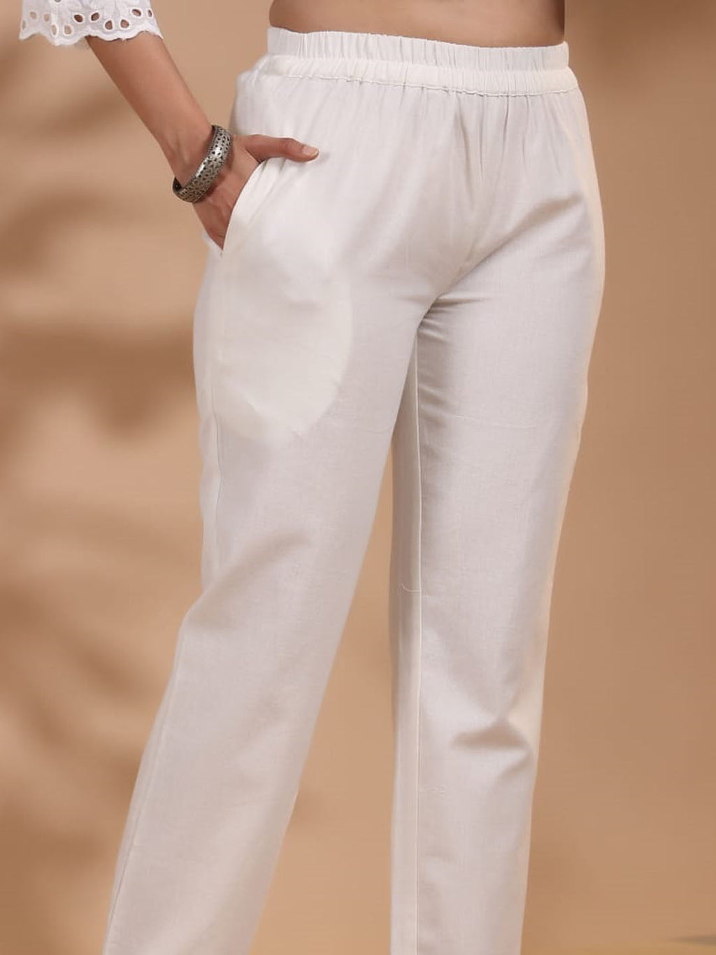 Floral Printed Cotton Kurta With Pants