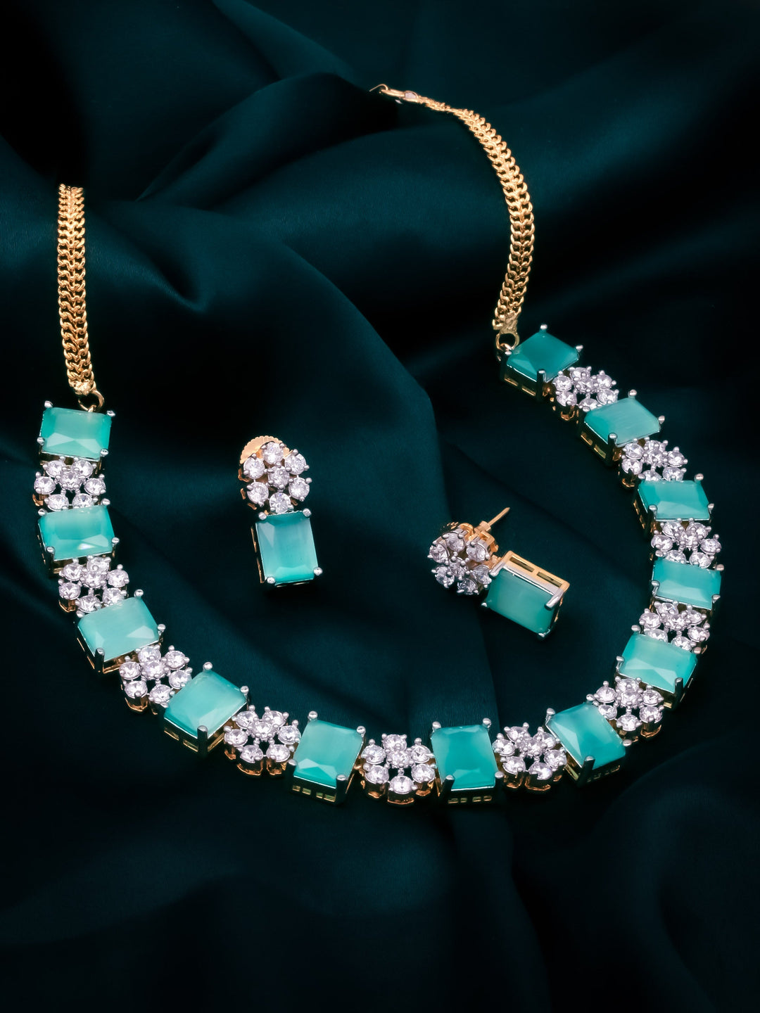 Golden Necklace Set
