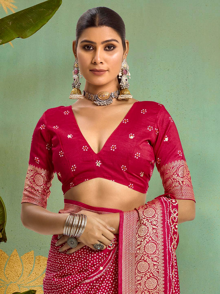 Digital Printed Art Silk Saree