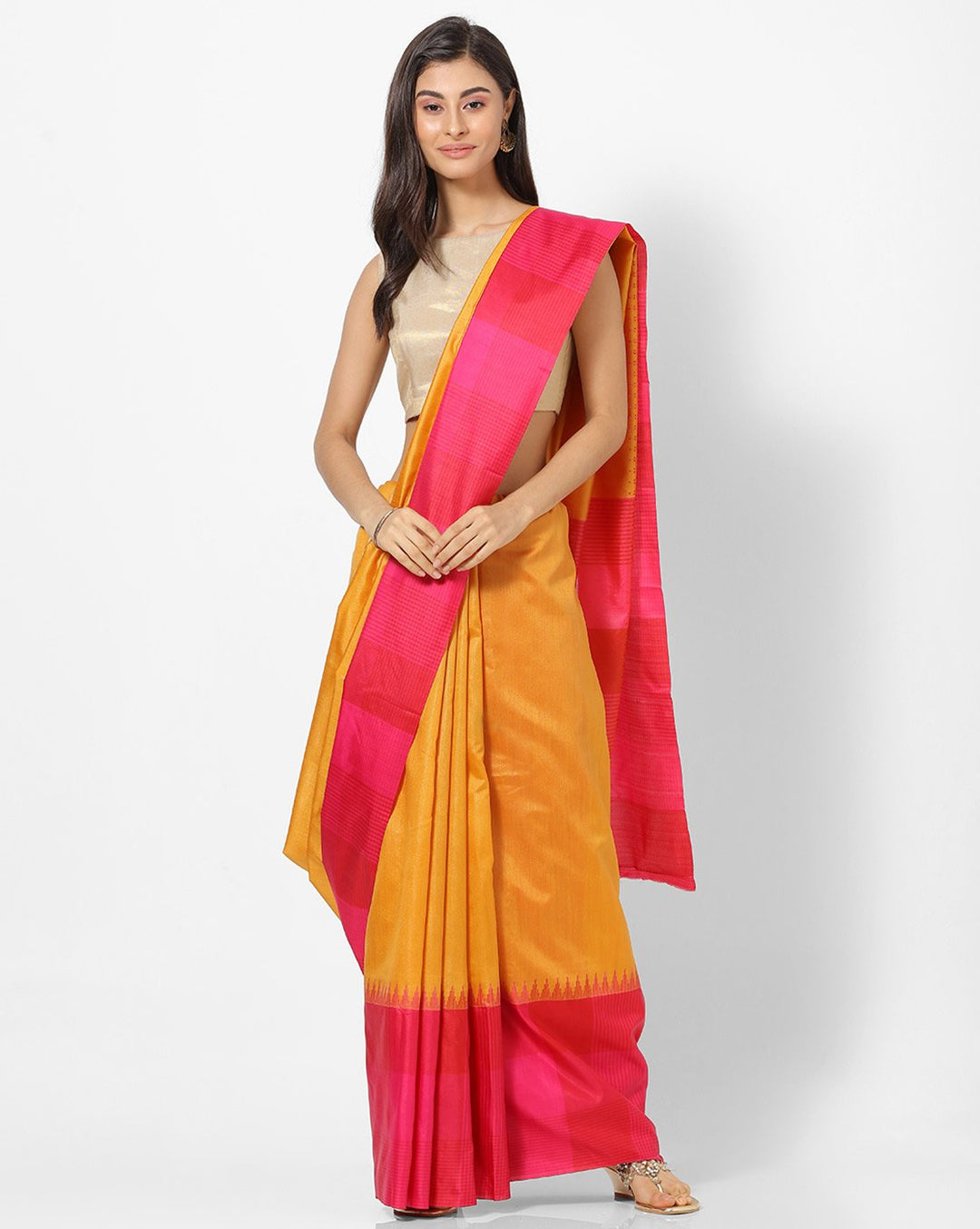Black Art Handloom Saree