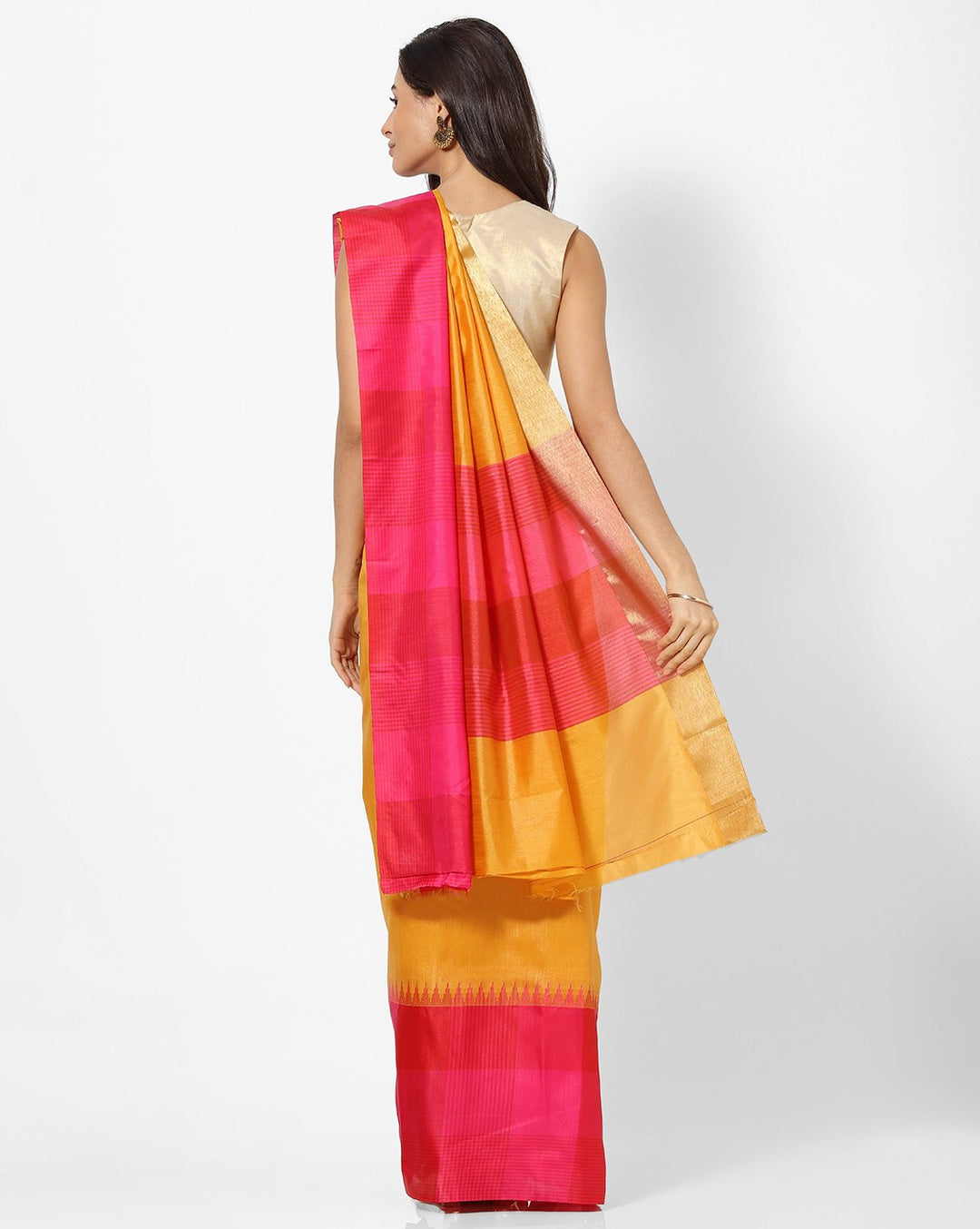 Black Art Handloom Saree
