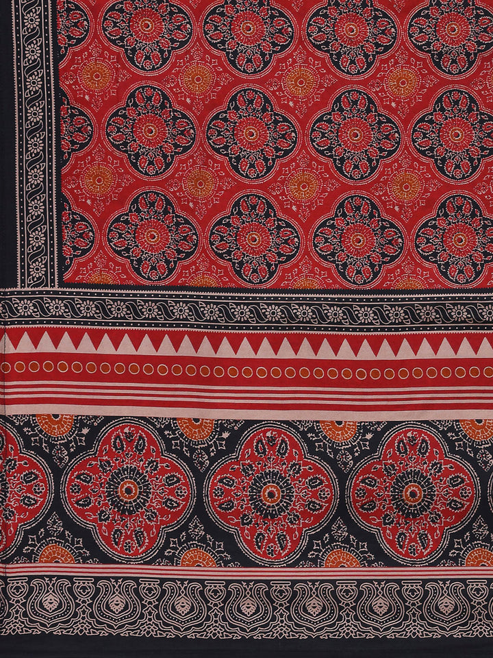 Printed Muslin Kurta With Pants &amp; Dupatta