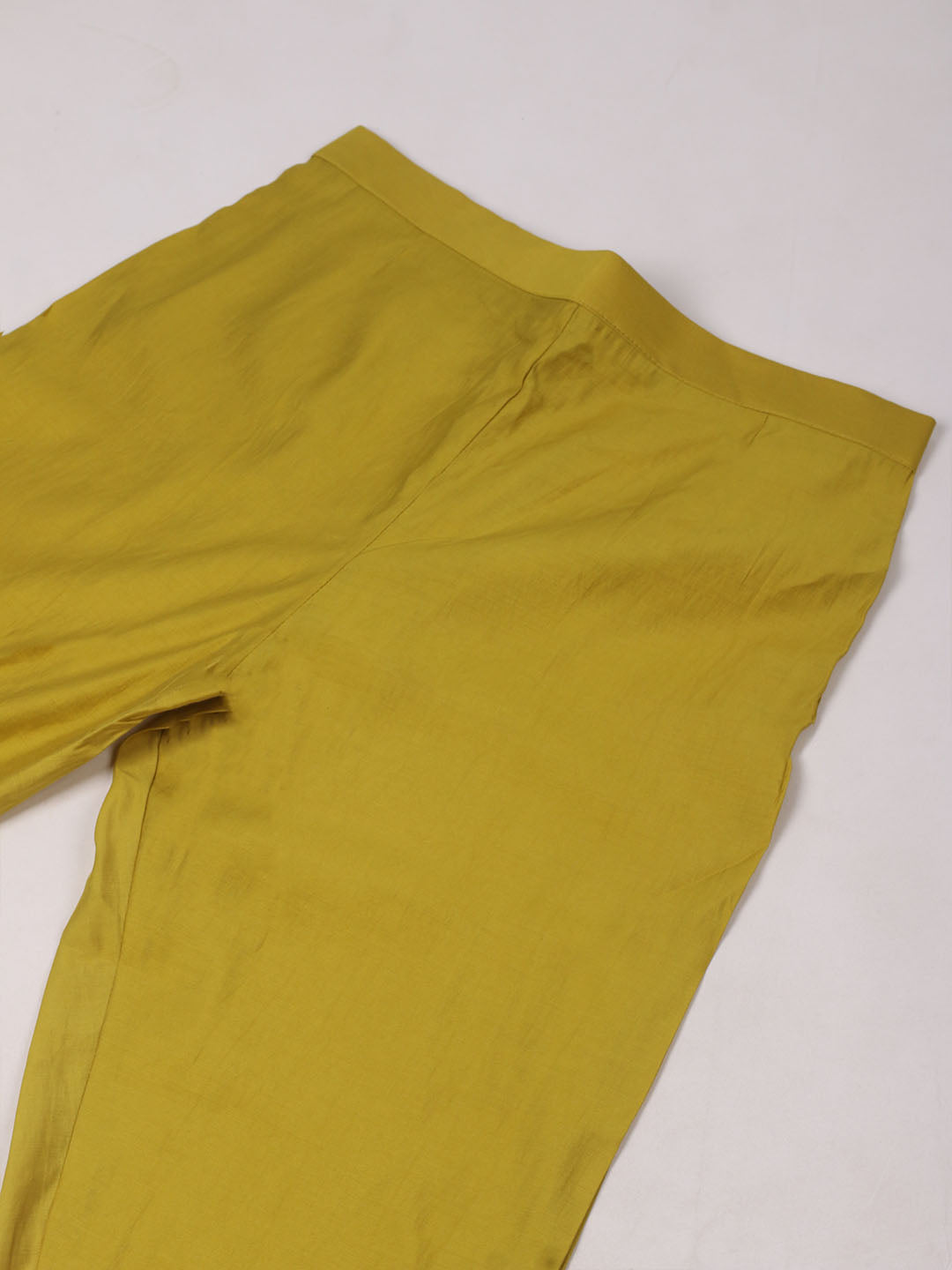Embroidery Work Chanderi Kurta With Pant