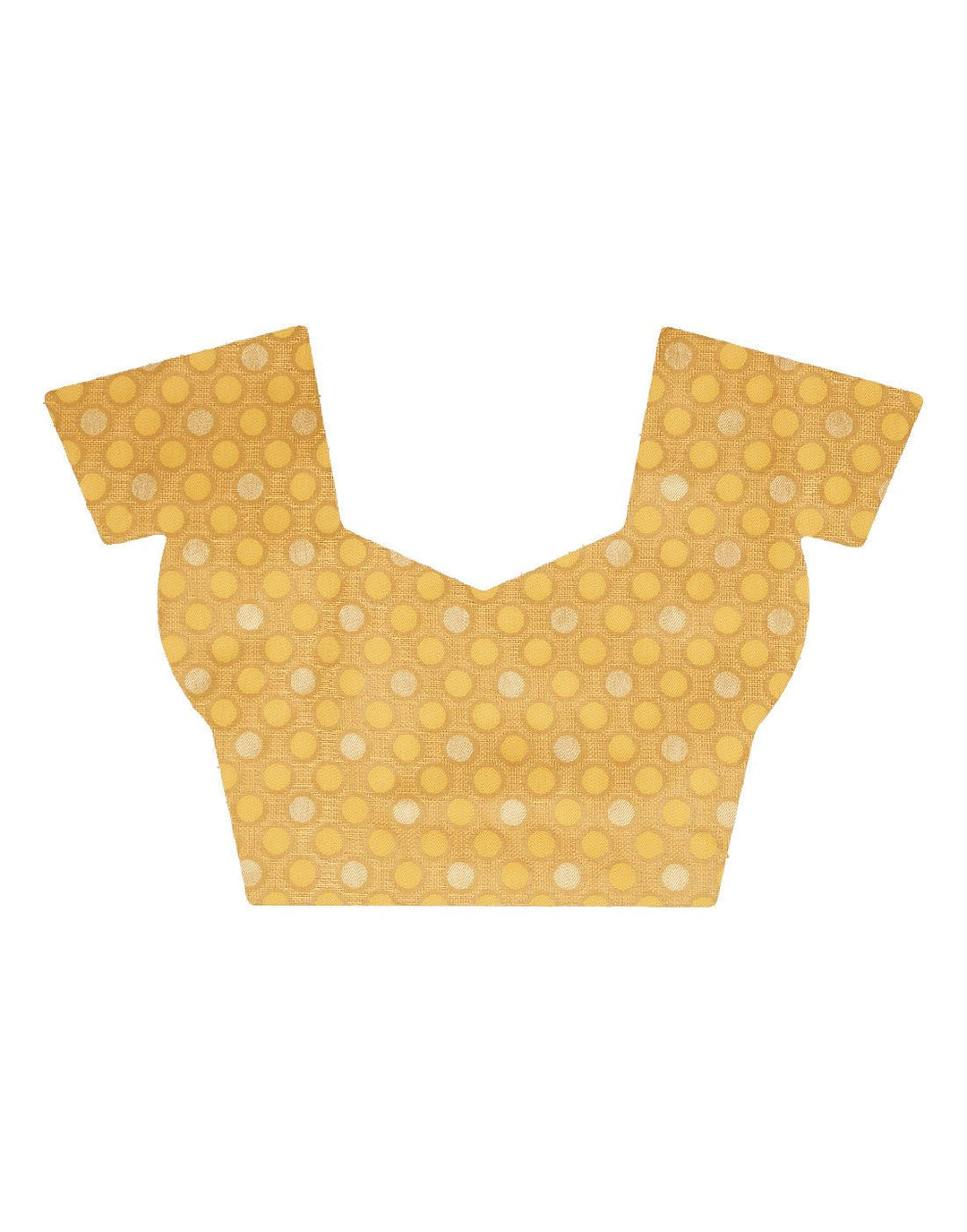 Mustard Art Handloom Woven Saree
