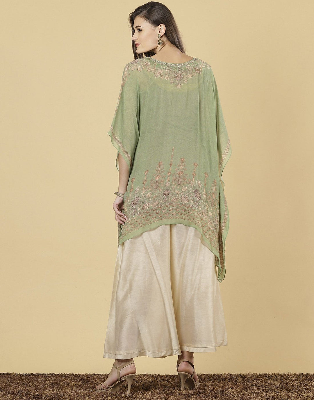 MBZ Meena Bazaar-Georgette Printed Kurti