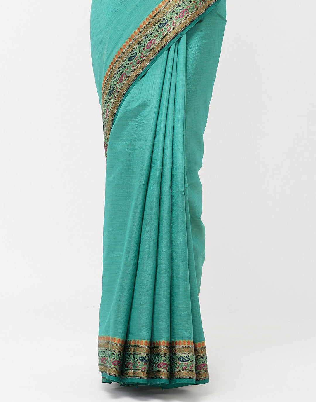 Green Art Handloom Saree