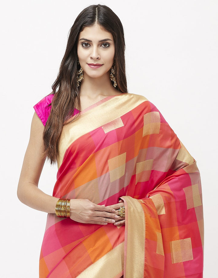 Rani Banarasi Woven Saree