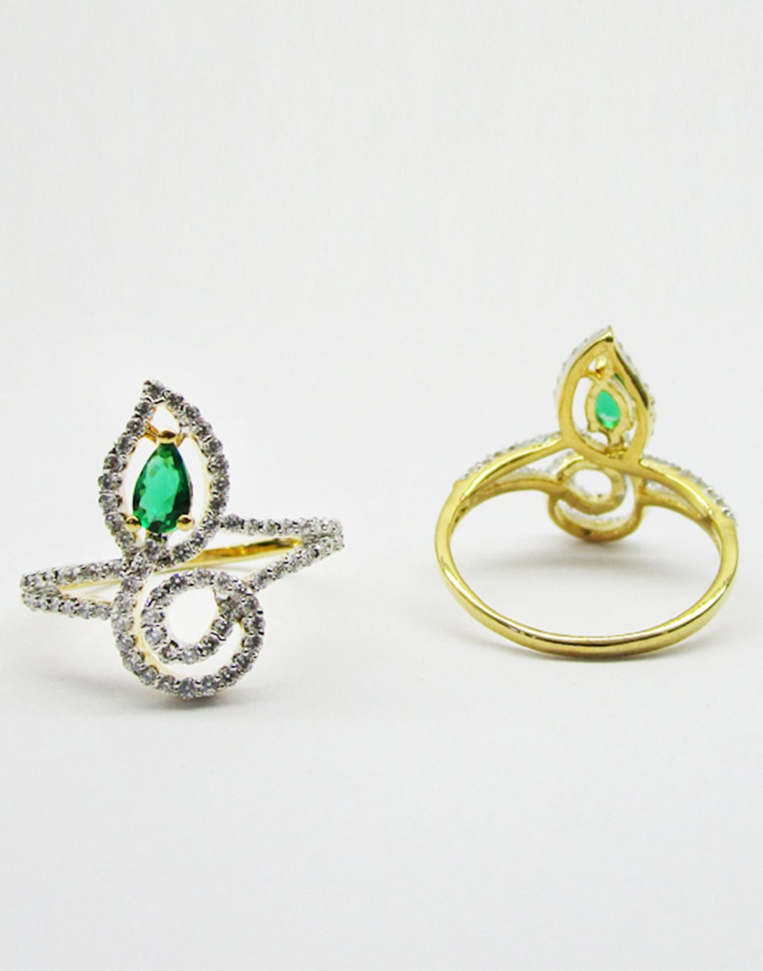MBZ Meena Bazaar-Beautiful Gold Plated Ring