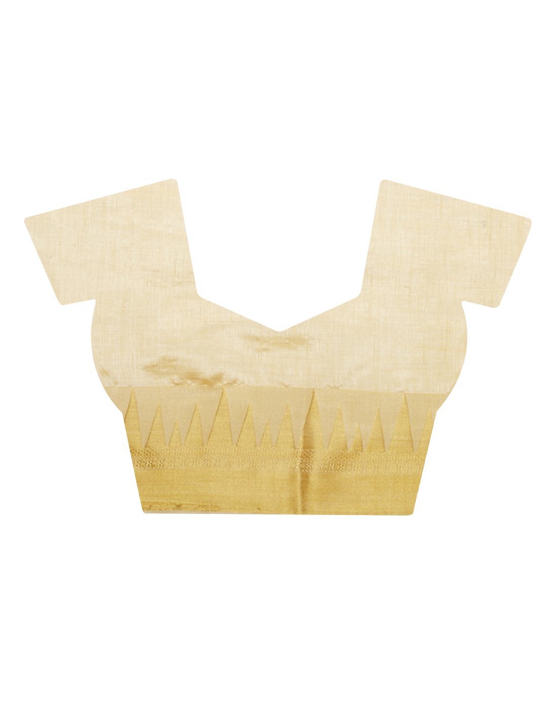 MBZ Meena Bazaar-Beige Art Handloom Saree