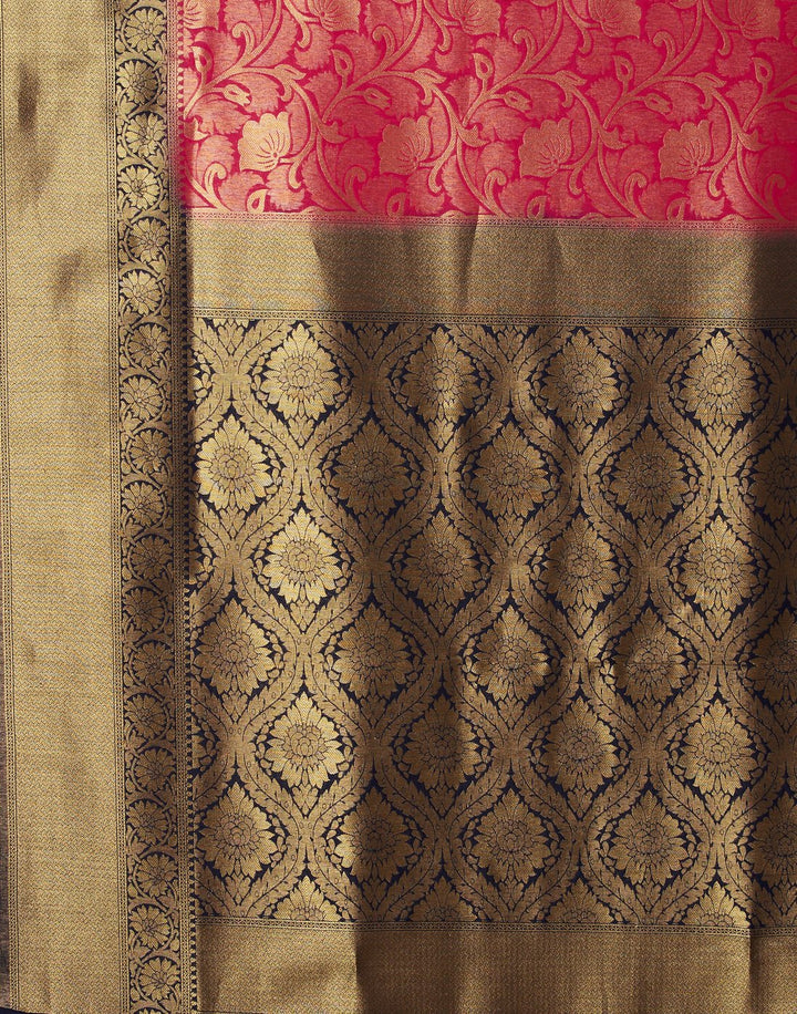 Rani-Navy Art Handloom Saree