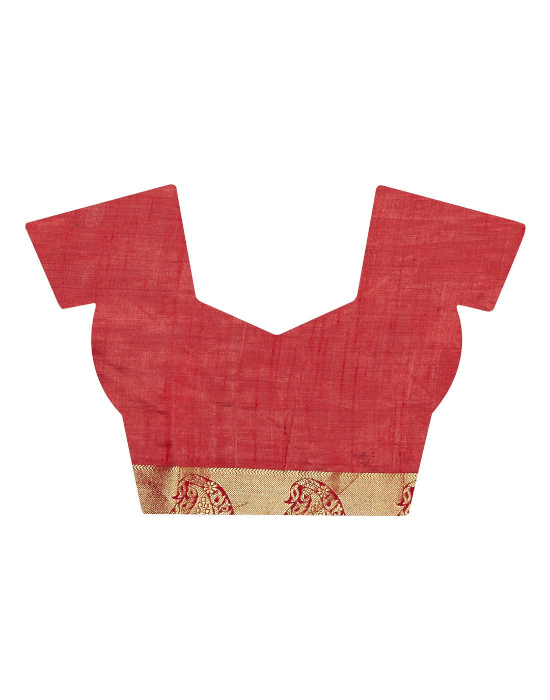MBZ Meena Bazaar-Hot Pink Art Handloom Woven Saree