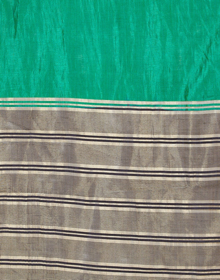 MBZ Meena Bazaar-Hot Pink Art Handloom Woven Saree