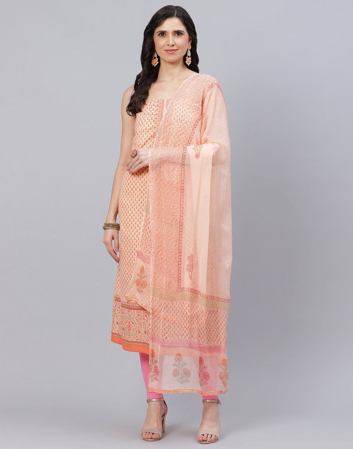 Cotton Embroidered Suit piece