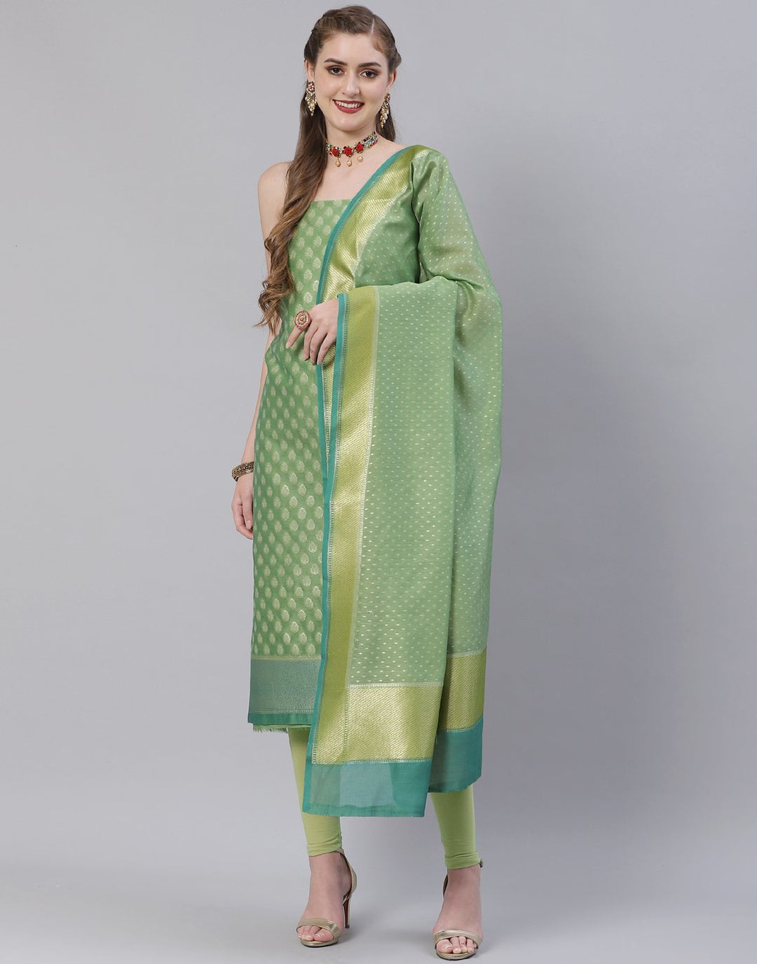 PURE BANARASI SUIT SET