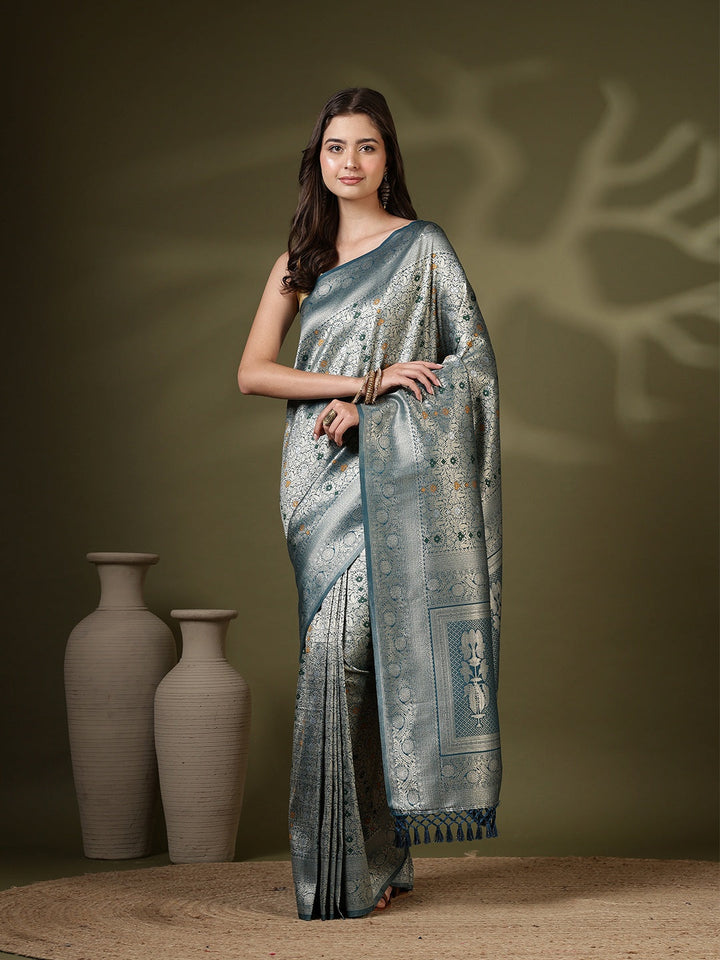 Woven Design Art Silk Saree