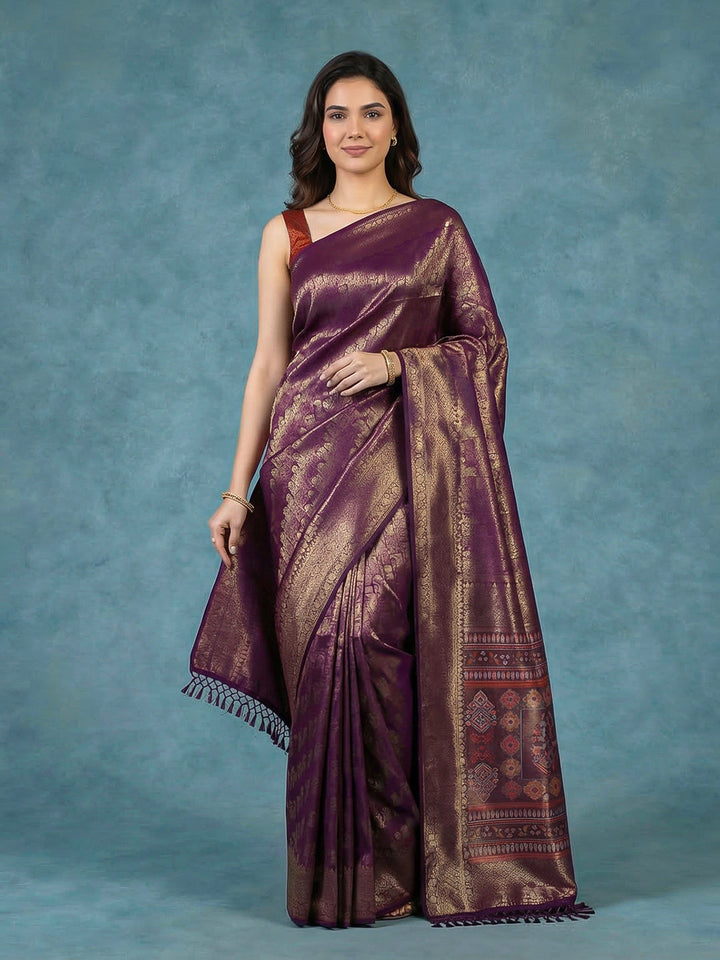 Woven Design Art Silk Saree