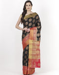 Black Art Handloom Saree