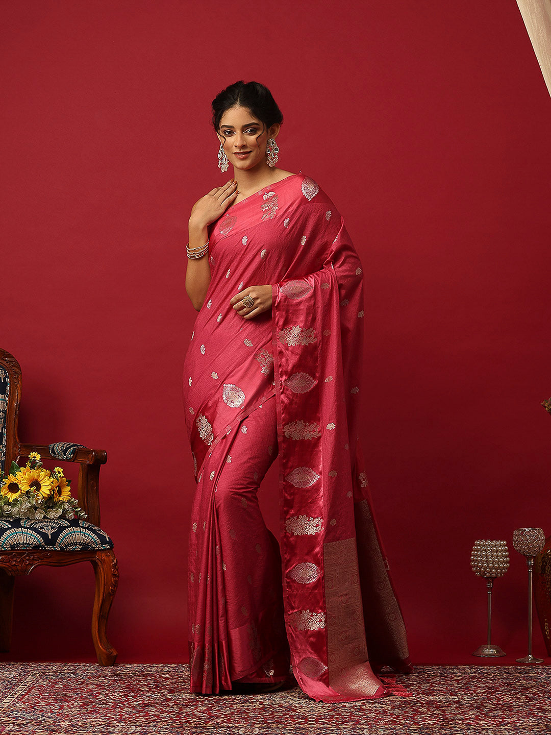 Woven Design Art Silk Saree