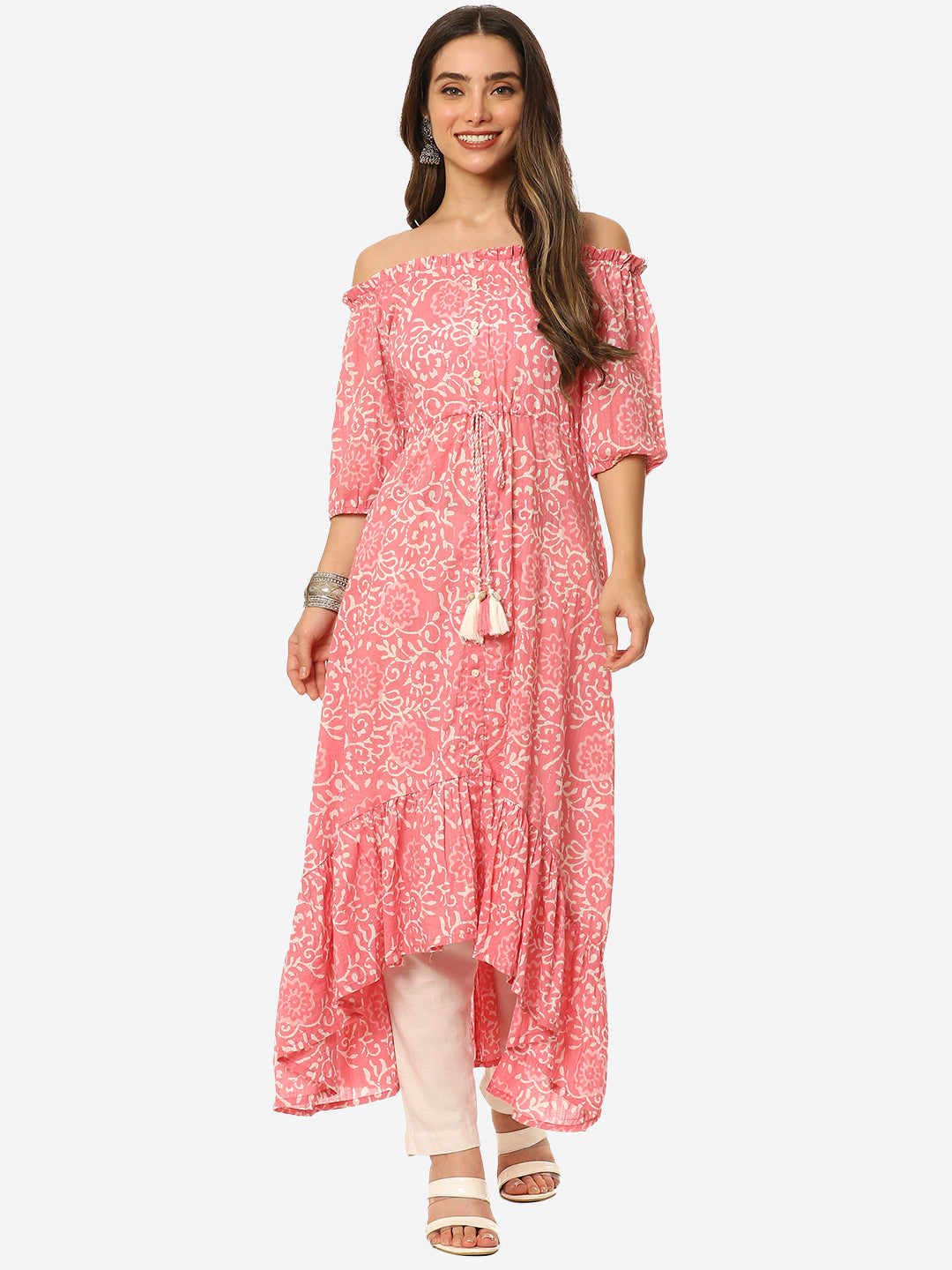 Printed Cotton Kurta