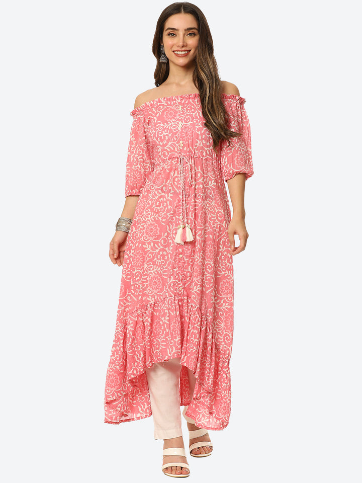 Printed Cotton Kurta