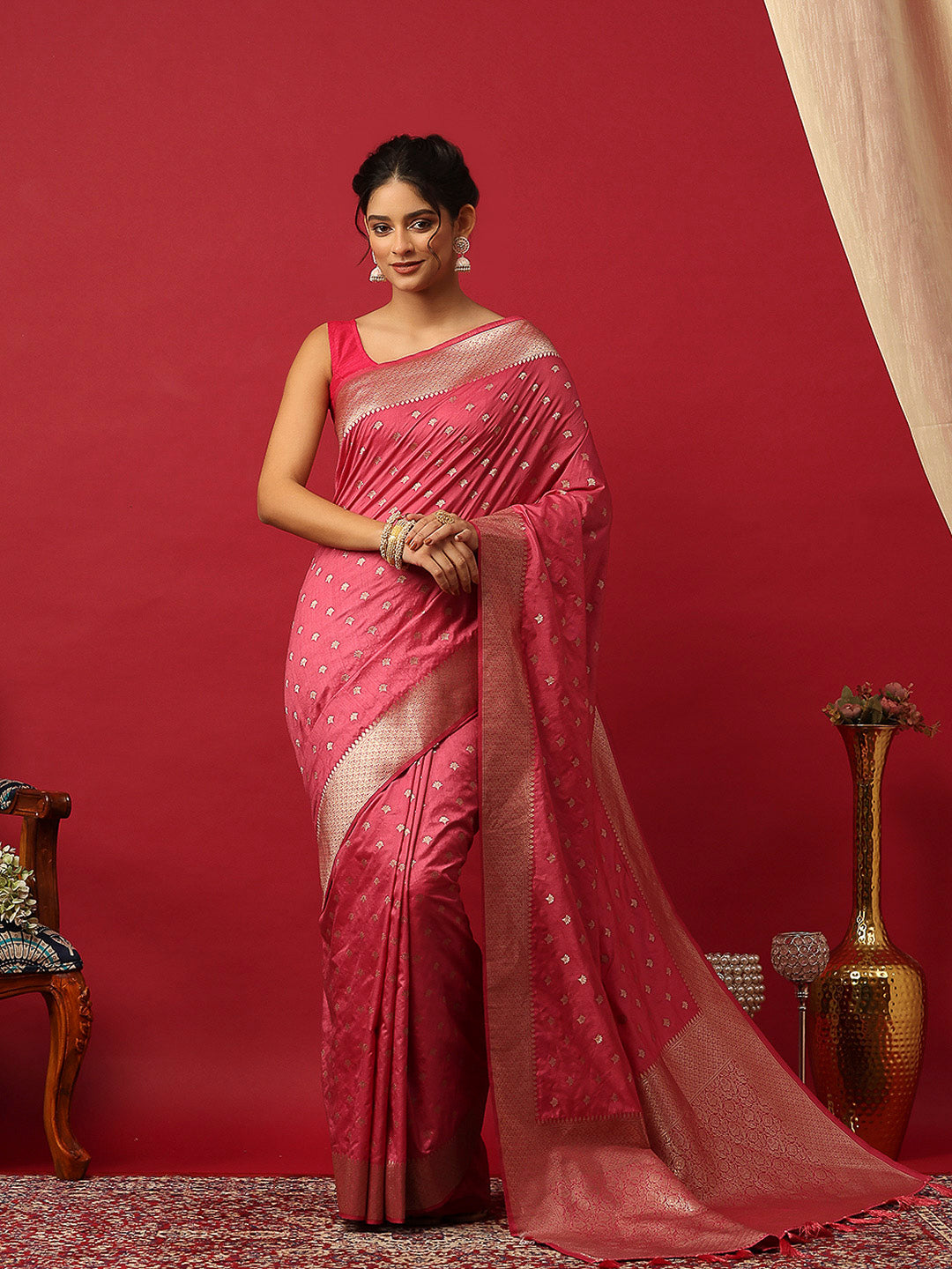 Woven Design Art Silk Saree