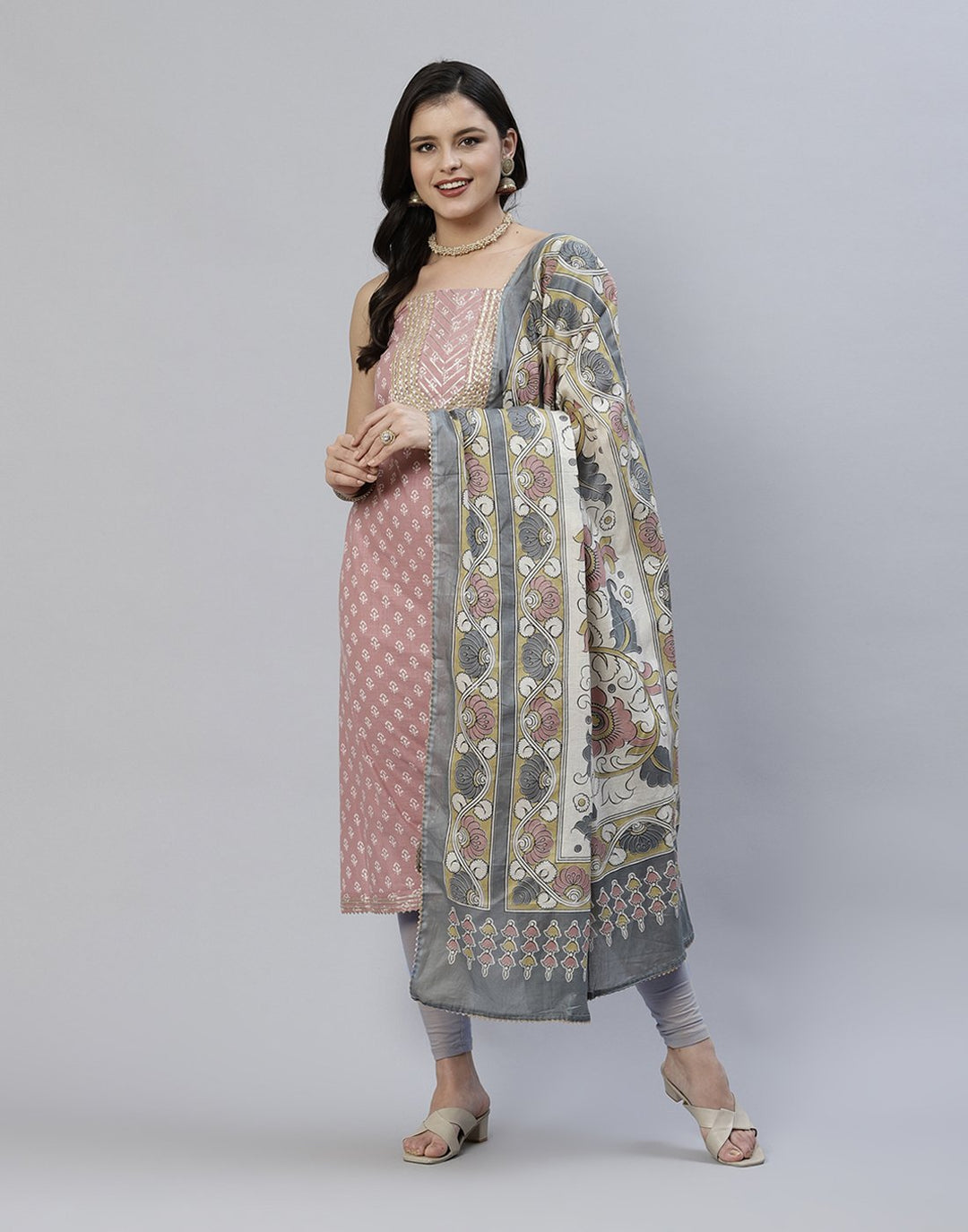 Printed Cotton Suit Piece