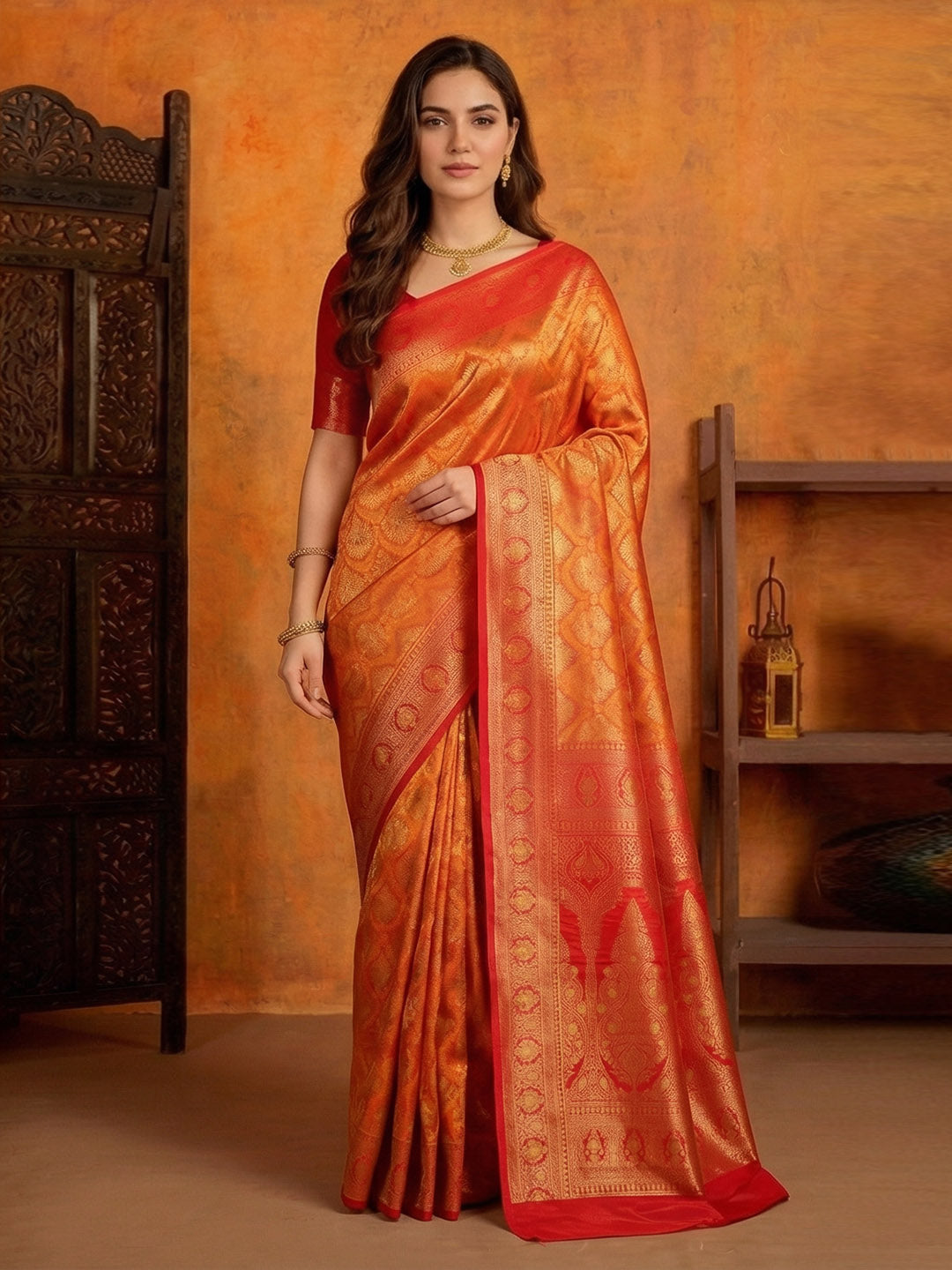 Woven Design Art Silk Saree