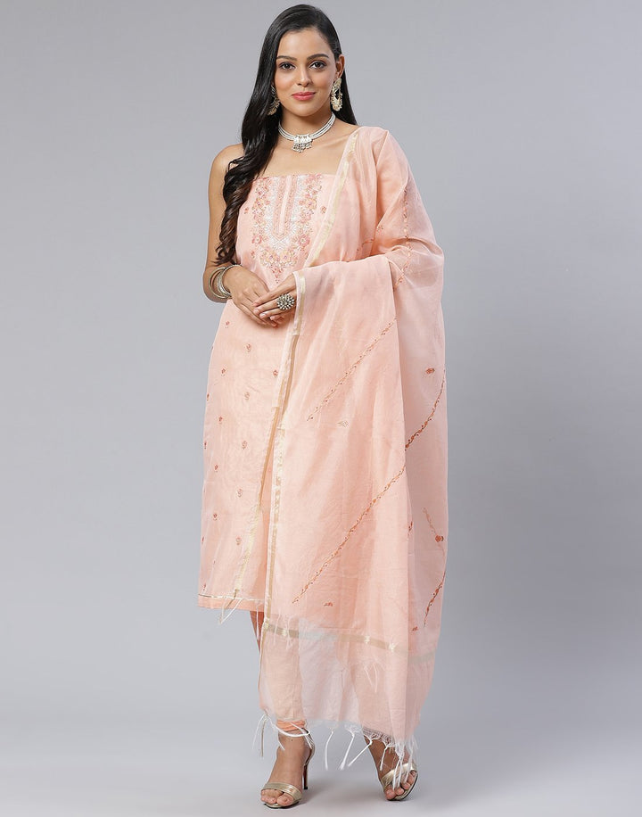Chanderi Suit Set
