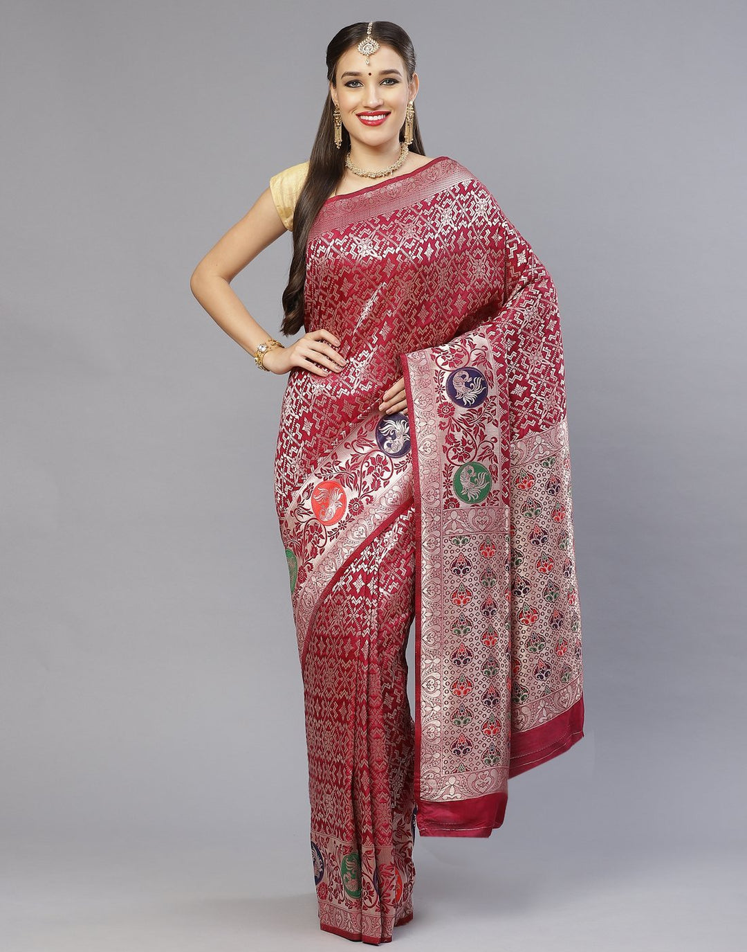 WOVEN ART HANDLOOM SAREE