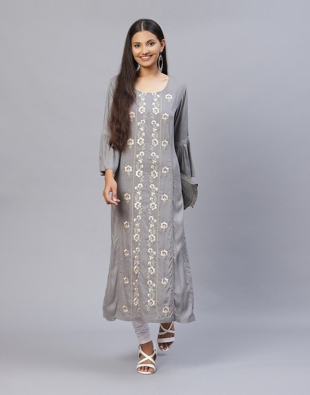 Embroidered Cotton Kurti