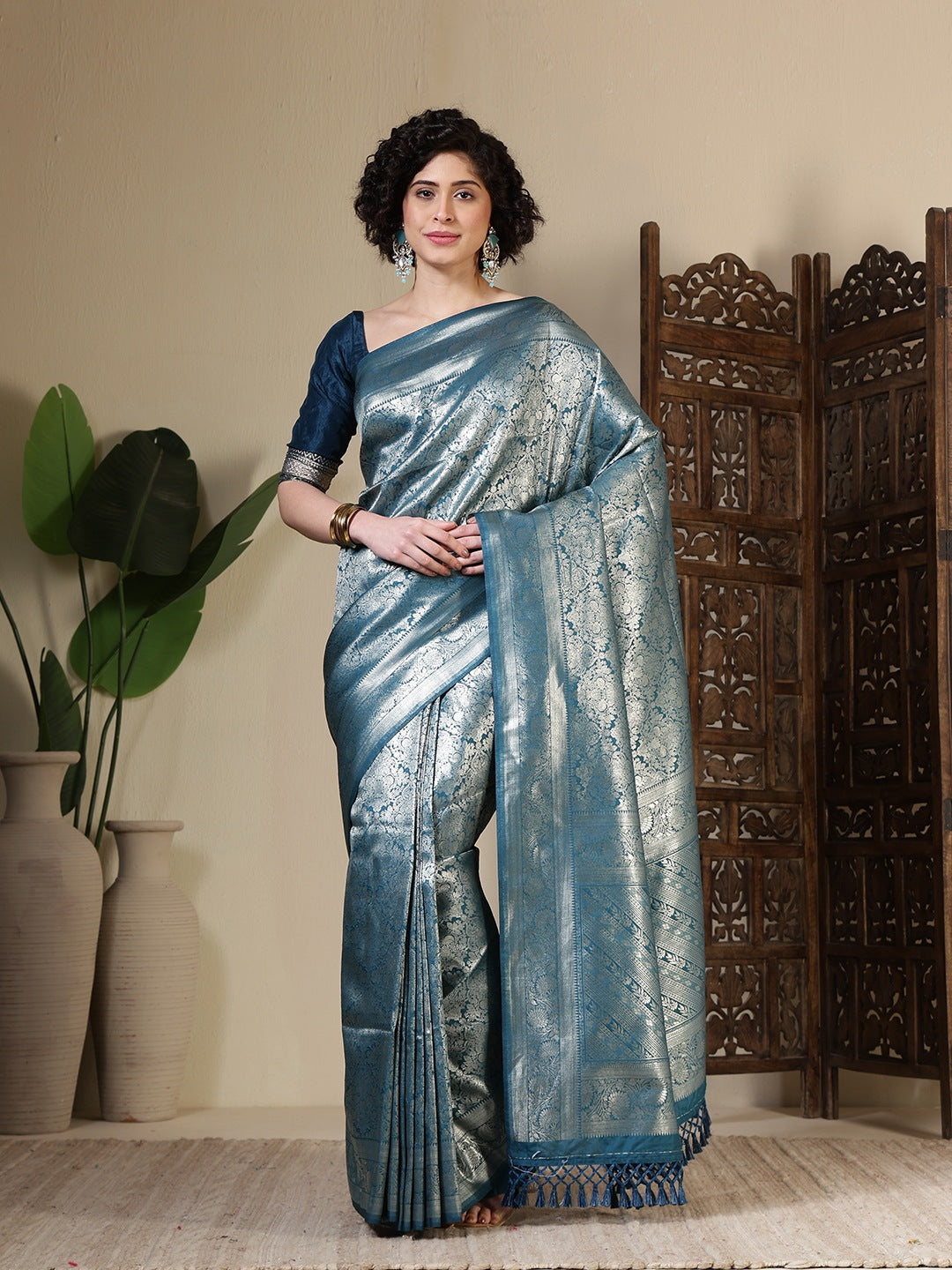 Woven Design Art Silk Saree