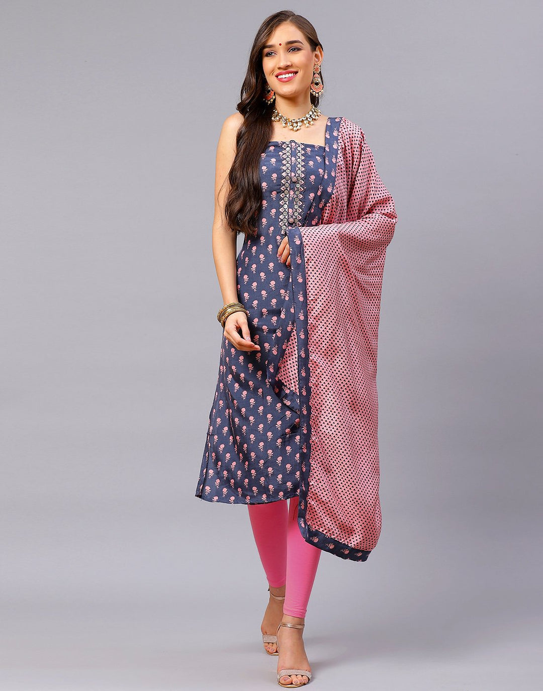 Cotton Printed Suit Piece