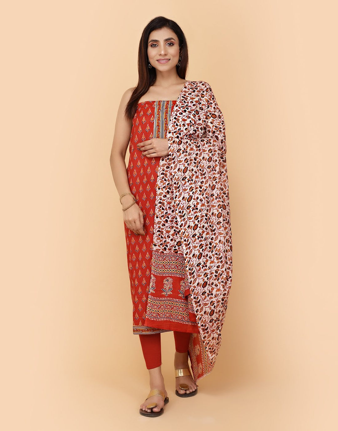 Printed Cotton Suit Piece