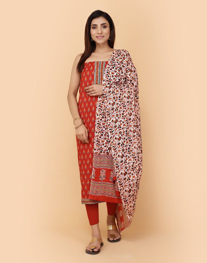 Printed Cotton Suit Piece