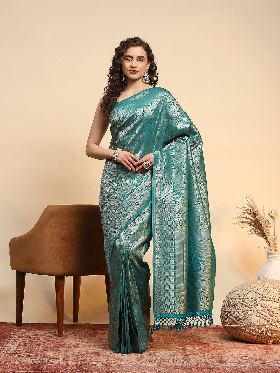 Woven Design Art Silk Saree