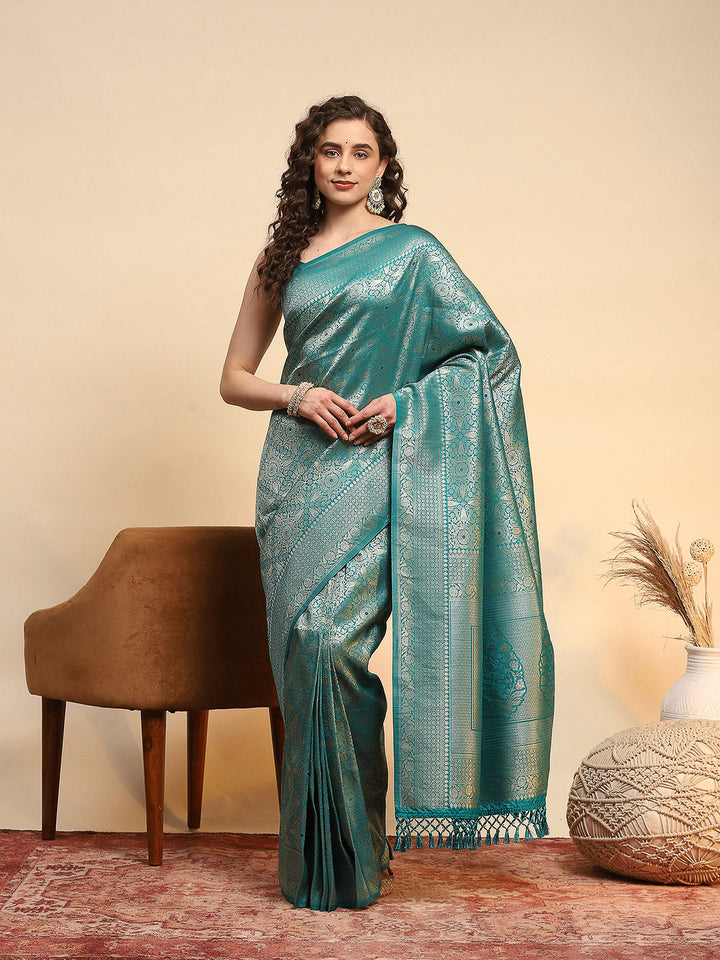 Woven Design Art Silk Saree