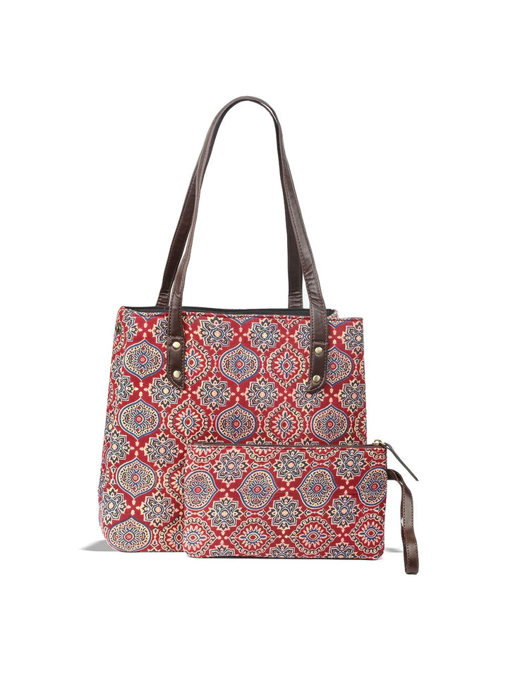 Printed Cotton Handbag