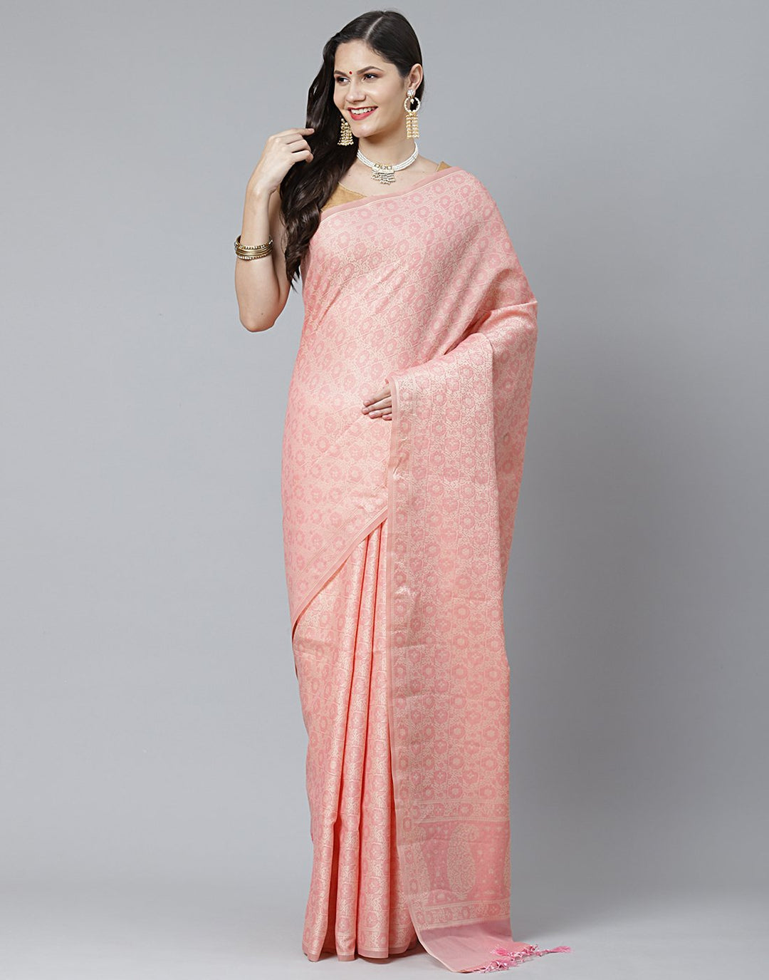 Woven Kora Saree