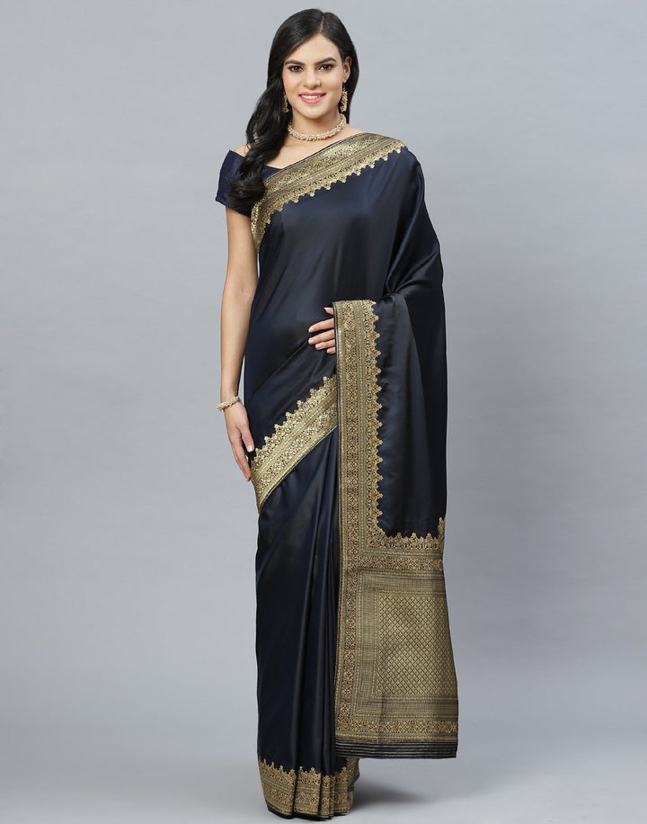 Banarasi Woven Embroidery Silk