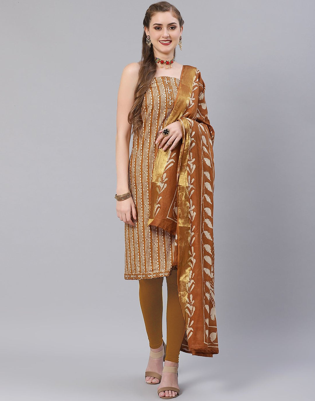 Cotton Printed Suit Piece
