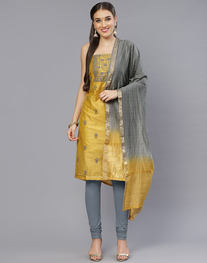 Chanderi Suit Set