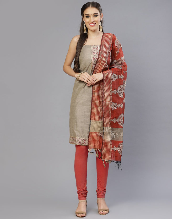 Chanderi Suit Set