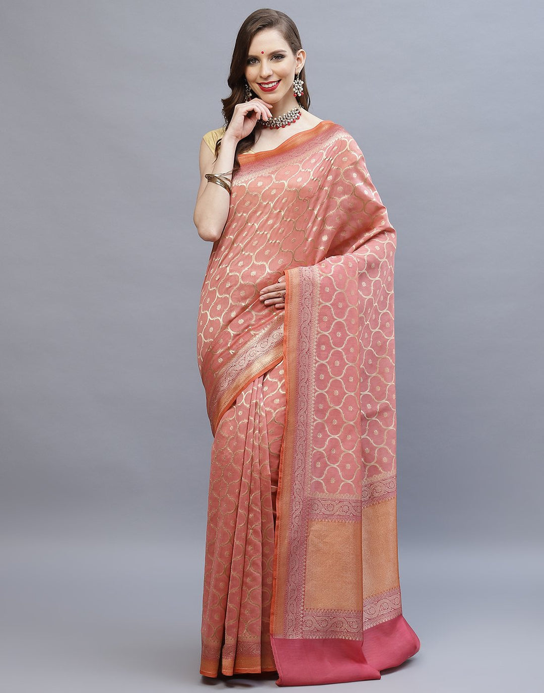 COTTON WOVEN SAREE