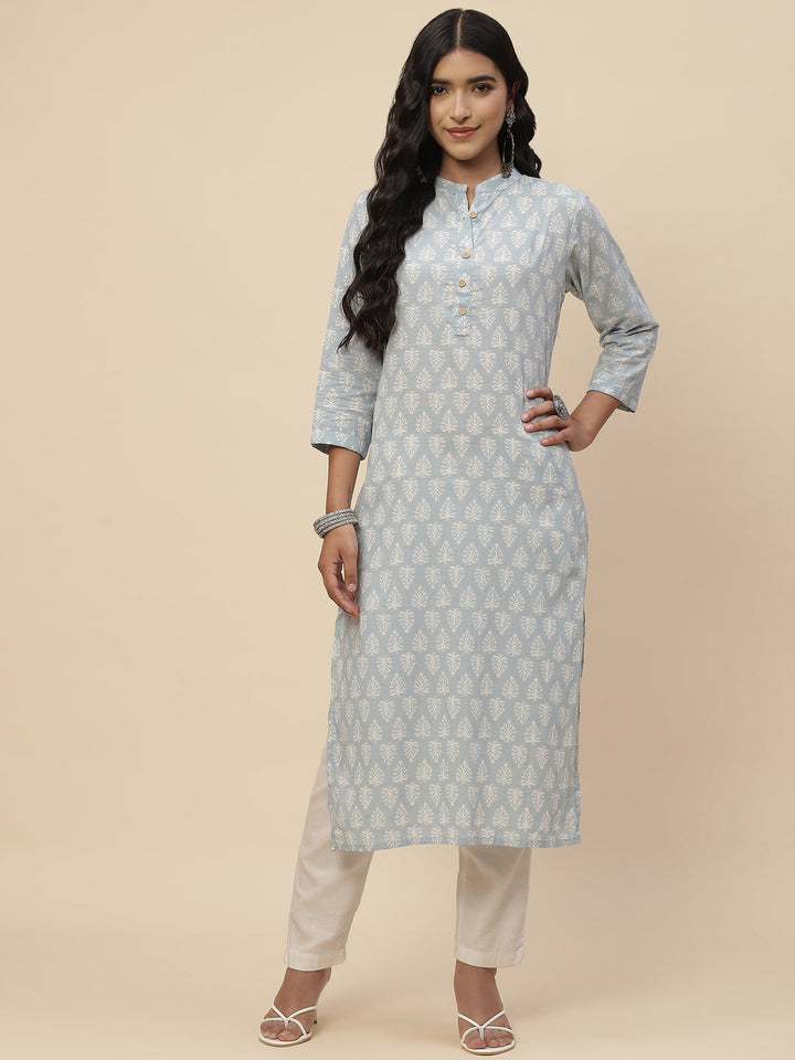 Printed Cotton Kurta