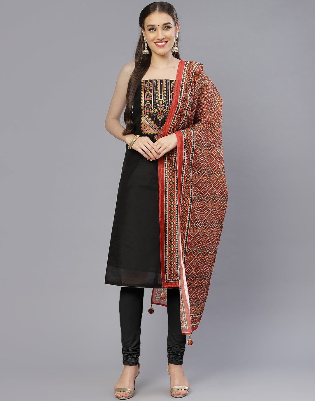 Chanderi Suit Set