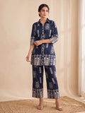 Embroidery Cotton Blend Kurta Set