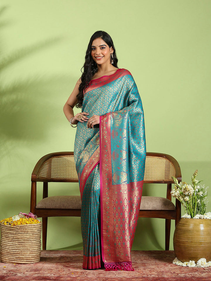 Woven Design Art Silk Saree
