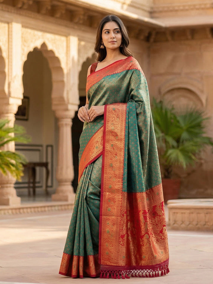 Woven Design Art Silk Saree