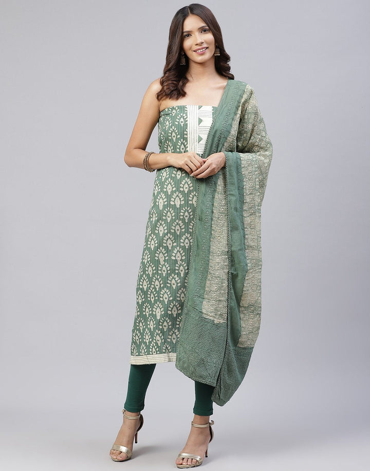 Cotton Printed Suit Piece