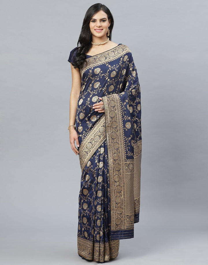 Banarasi Woven Embroidery Saree